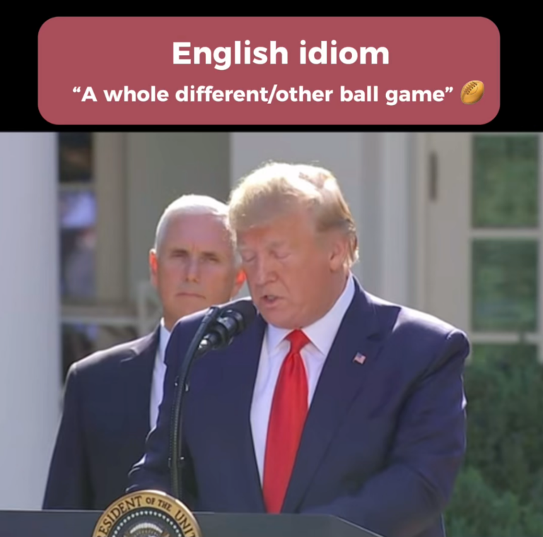 What does “a whole different/other ball game” mean? Learn right now
